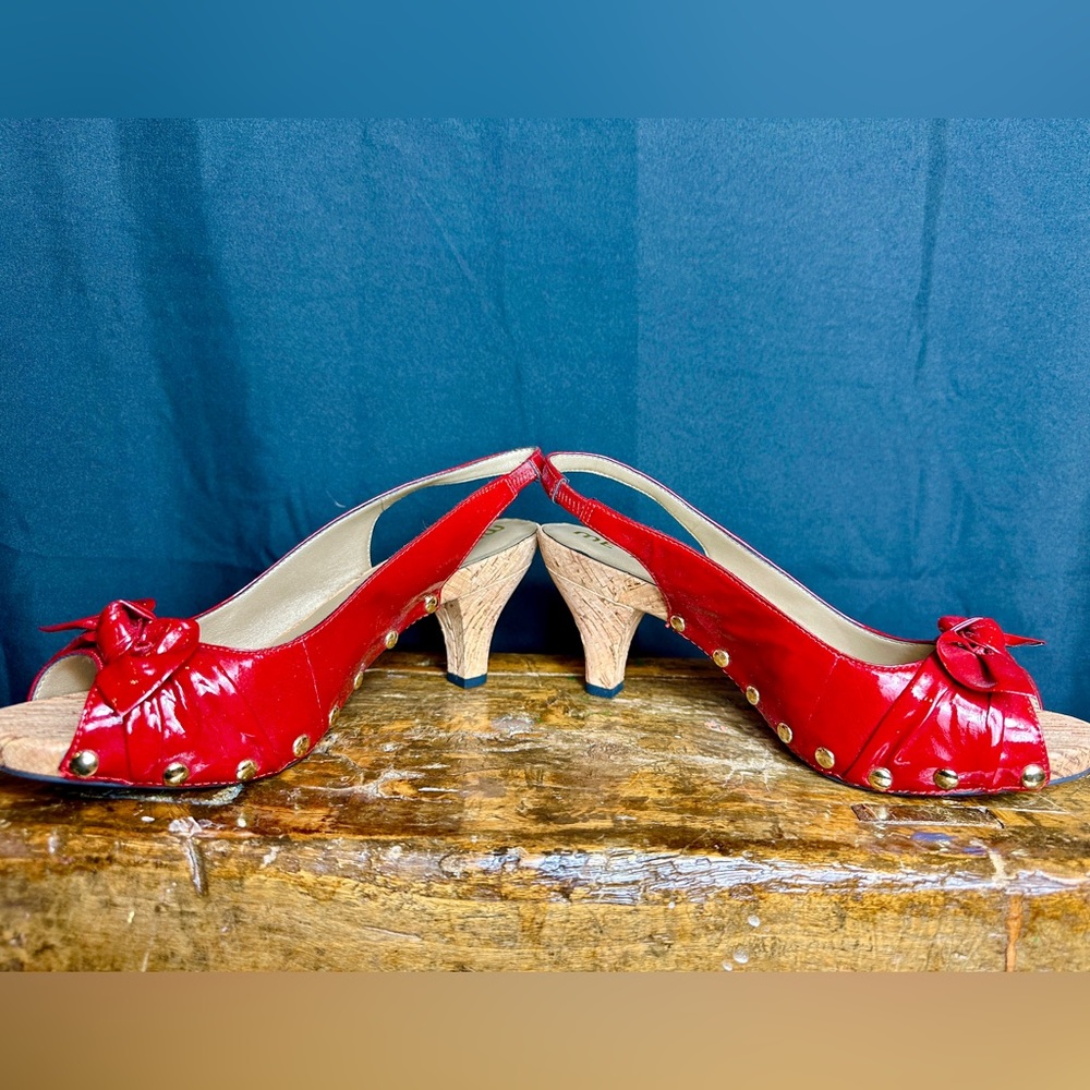 Me Too Red Patent Leather size 8M